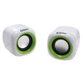 thumbnail image 1 of Ezeey 2Pcs A1 Mini Altavoz de escritorio Multimedia Audio portátil Subwoofer USB Altavoz compacto estéreo Jack de 3,5 mm Advancent DZ5199-10B, 1 of 2