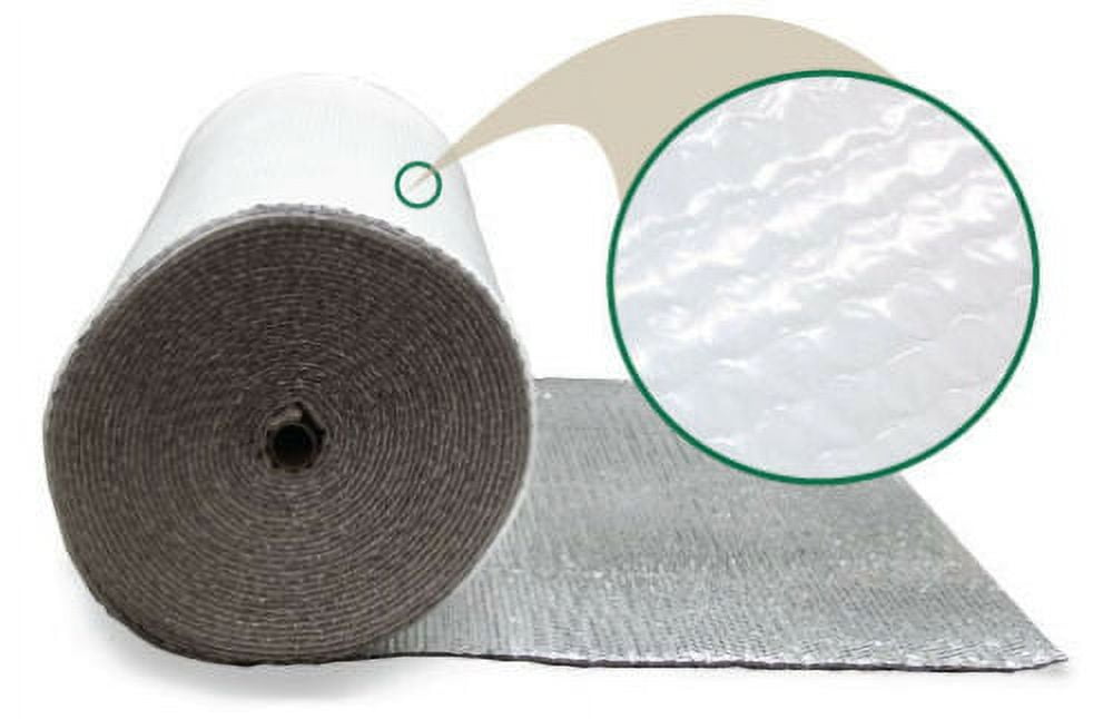NASATech Reflective 1 Car White Poly-Foam Garage Door Insulation Kit 8L x 8H Kit
