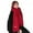 Red, variant on Ptetnvg Women And Mens Winter Thick Stay Warm Anti-shrink Knit Wrap Chunky Long Warm Scarf