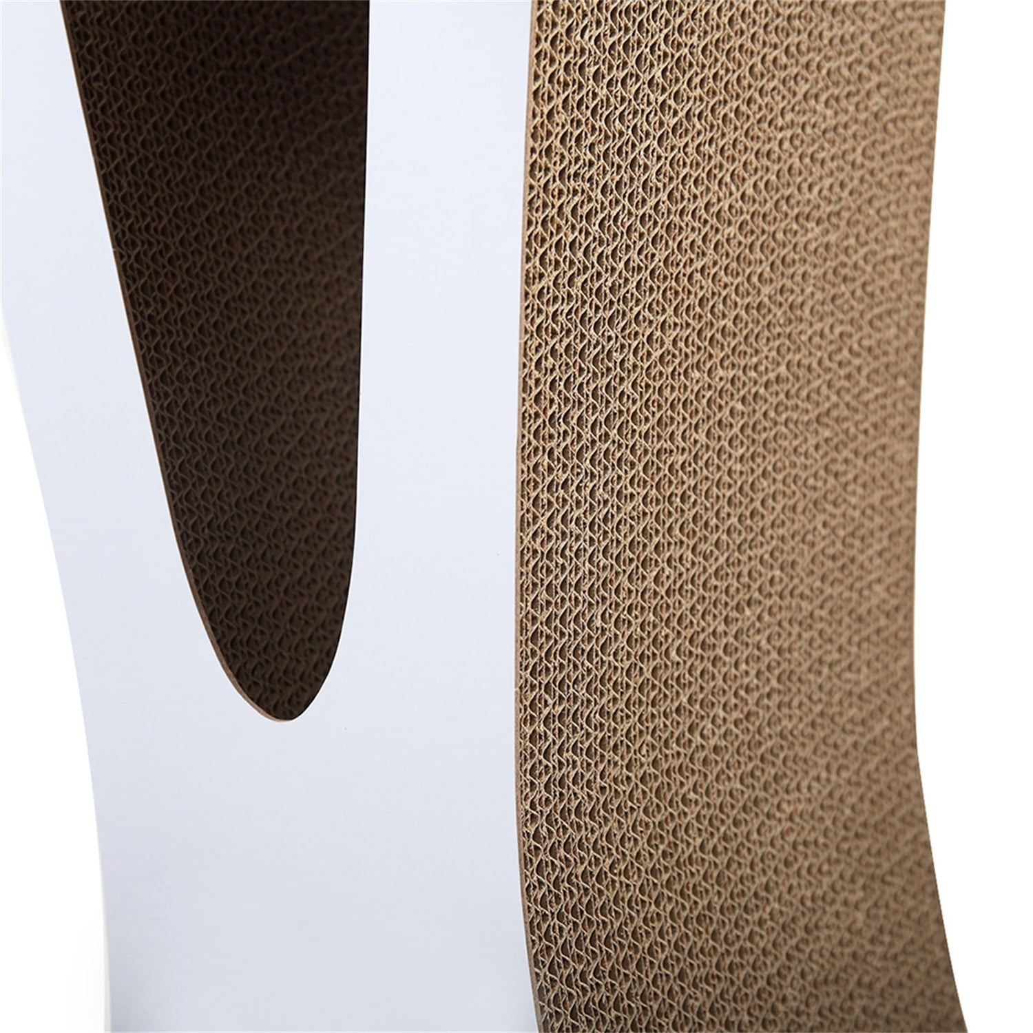Pefilos Cat Scratcher Lounger for Large Cats Cat Scratcher for Wall Corner Cat Scratch Pad for Nails Durable Cat Scratching Pad Reversible, Beige Pefilos Cat Scratcher Lounger for Large Cats Cat Scratcher for Wall Corner Cat Scratch Pad for Nails Durable Cat Scratching Pad Reversible, Beige
