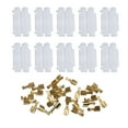 thumbnail image 4 of 10pc In Line 6x30mm Fuse Holder Crimp Peanut Flip Shell Push Fit Type Bike Quad, 4 of 9