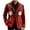 Red, variant on ZVNAΖH Men's Corduroy Christmas Blazer, Embroidered Santa Single Breasted Suit Jacket, Holiday Party Gift Coat, S-4XL