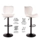 thumbnail image 2 of Set De 2 Bancos De Cocina Mostrador Barra Silla Taburete Comedor Respaldo Alto Altura Regulable y Función Giratoria 360°, 2 of 7