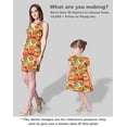 thumbnail image 5 of Soimoi Veggies Print,Cotton Cambric, Quilting Fabric Sold by The Yard 42 Inch Wide, Medium Weight Cotton Fabric, SewingSupplies,Orange, 5 of 5