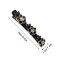 thumbnail image 3 of Fiudx Horquilla de Flores, Elegante Pinza de Resina para El Cabello, Elegante Accesorio para La Frente, Herramienta para Fijar El Peinado Rápidamente, Ideal para Fiestas, Bodas y Escuelas, Regalo Per, 3 of 3