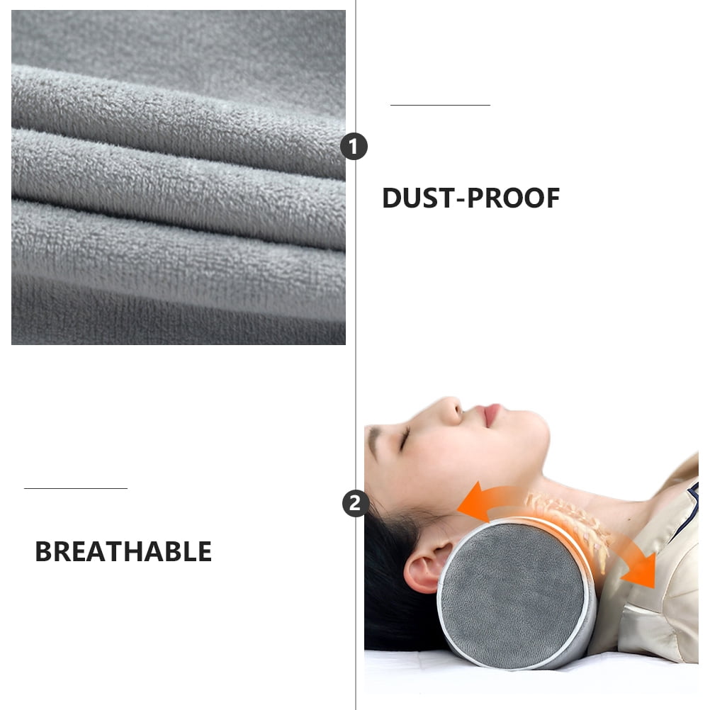Cylindrical Cervical Pillow 2 PCS Inflatable Long Neck Leg Pregnant Woman Travel Polyurethane