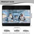 thumbnail image 7 of XYZCANDO Cute Penguin Car Trunk Mat 29" x 39", All-Weather Waterproof Cargo Liner with Non-Slip Backing, Easy-Clean Stitched Edge Protector for SUVs, Sedans and Trucks, 7 of 7