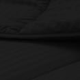 thumbnail image 5 of DNG Creations 1 Piece Damask Stripe Comforter 100% Egyptian Cotton 550 GSM Filling ( Oversized Queen Size ) All Season 800 Thread Count - Stripe Black Colour, 5 of 6