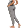 thumbnail image 6 of PIWHJQK Maternity Jogger Pants Over The Belly Maternity Solid Yoga Jogger Pants High Waist Support Comfortable Loungewear Pants, 6 of 7