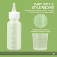 thumbnail image 5 of Pet Nursing Bottle and Syringe Feeding Kit for Newborn Kittens, Puppies, and Small Animals, Includes Silicone Nipples and Measuring Cup, 5 of 7