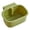 Green, variant on Wall Mount Press Operated Dish Drying Rack With Stainless Steel Fast Draining Basket Kitchen Accessory