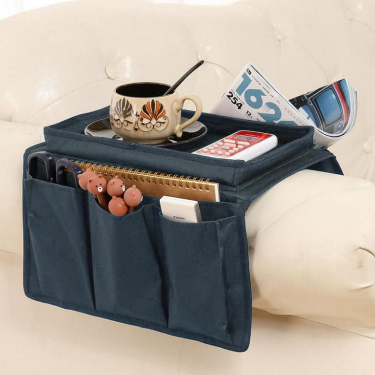 Sofa Couch Recliner Chair Armrest Organizer Armchair Tray Holder