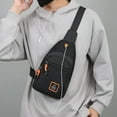 thumbnail image 4 of Small Sling Backpack Cross Body Bag For Men Women, Sling Bag Fanny Pack Bags Hiking Traveling For Outdoors Crossbody, 4 of 9