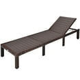 thumbnail image 4 of Gymax Patio Rattan Chaise Lounge Chair Recliner Outdoor w/ 6 Positions Cushion, 4 of 9