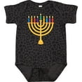 thumbnail image 3 of Inktastic Hanukkah Menorah Candles Boys or Girls Baby Bodysuit, 3 of 5