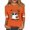 White-A-100706aa, variant on Trgacdwlo Halloween Pumpkin Shirts Women Funny Pumpkin Ghost Womens Crew Neck Shirts Funny Ghost Graphic Fall Womens Tunic Tops XXL