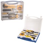 Ensemble d'outils pour boîte à outils en plastique - Effacer / Royal