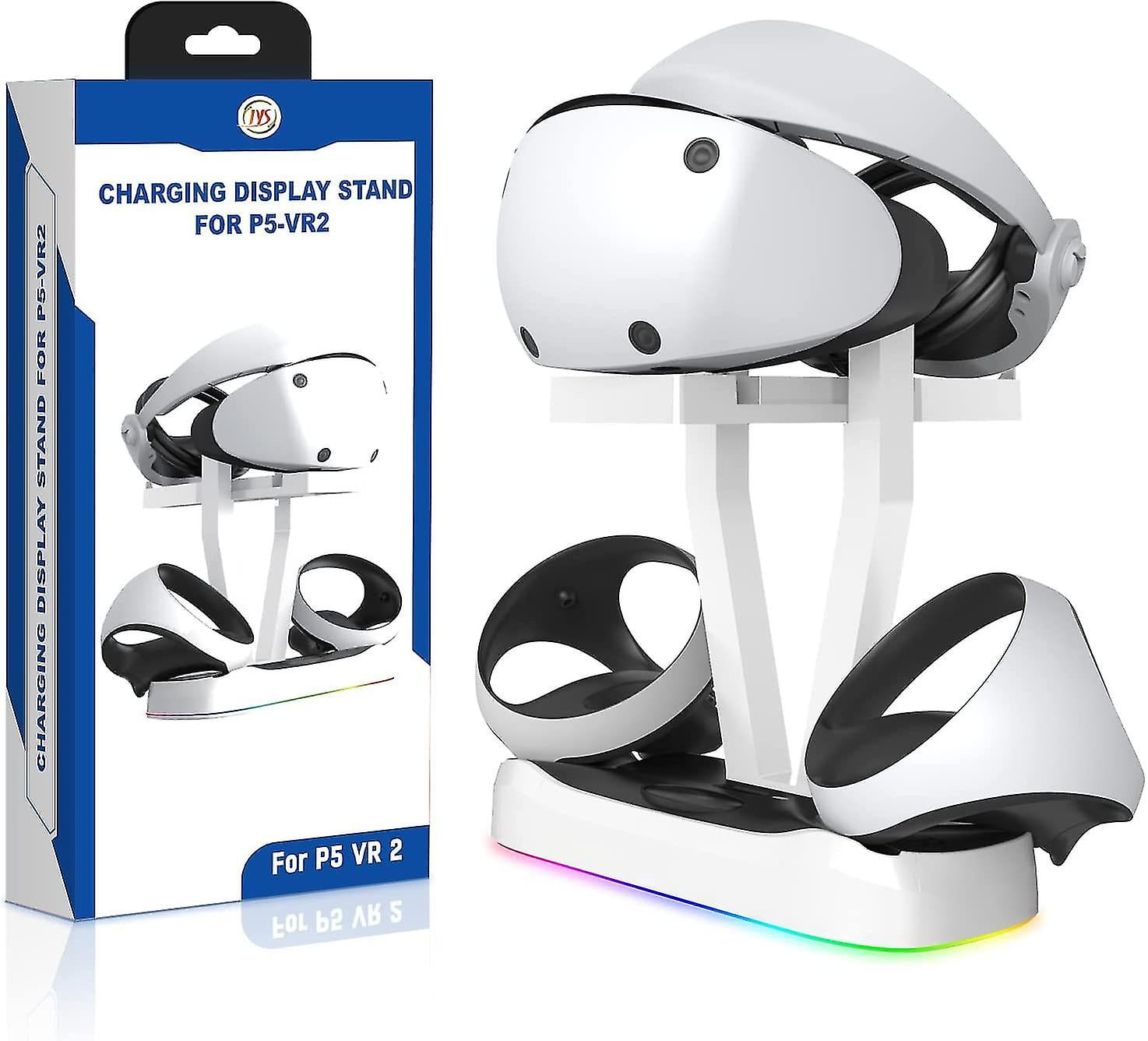 Dropship PSVR2 Controller Charging Dock With LED Light, VR Stand