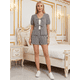 thumbnail image 2 of Conjunto 2 Piezas Short y Blusa con Lazos, Fresco y Cómodo, Estilo Verano Chic para Mujer, 2 of 5