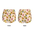 thumbnail image 3 of KLL Hamburger Pizza Coke Pattern Shorts Women,Athletic Shorts High Waisted Running Shorts Pocket Sporty Short Gym Elastic Workout Shorts-Medium, 3 of 7
