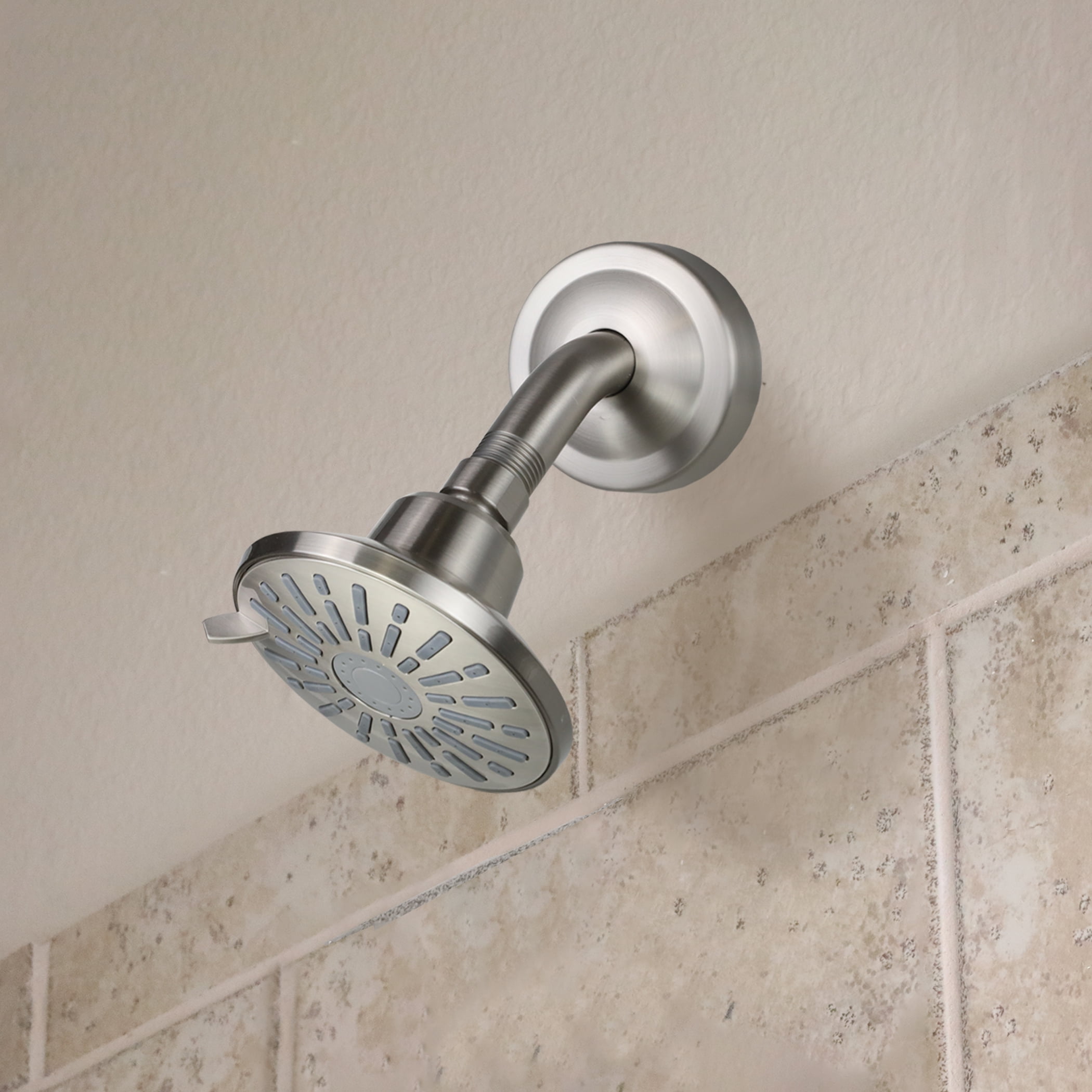 Danco Shower Arm Bracket Stabilizer Mount in Brushed Nickel (12006)
