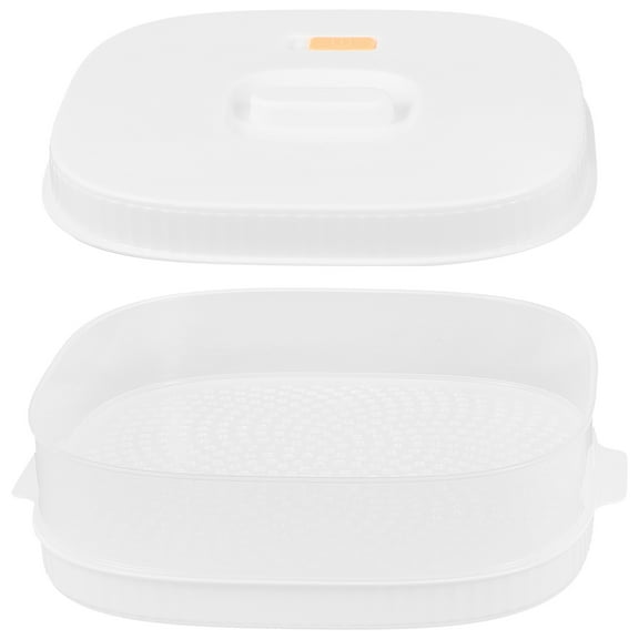 Raindrops Microwave Steamer Basket Single For Vegetables Rice And Eggs Kitchen Cookware For Healthy Cooking