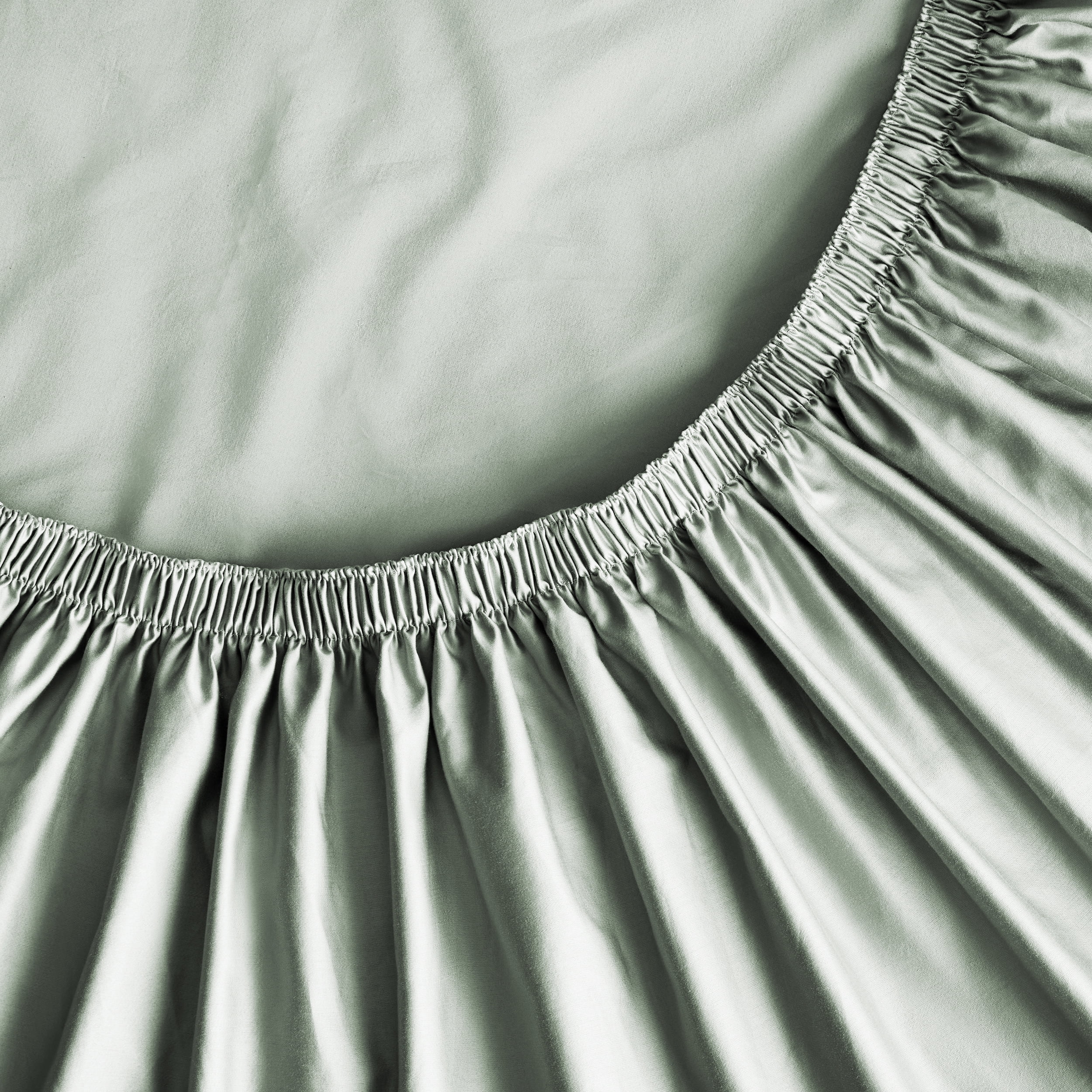 Hotel Style 4-Piece 600 Thread Count Green Egyptian Cotton Adult Bed Sheet Set, Full - Deep Pocket