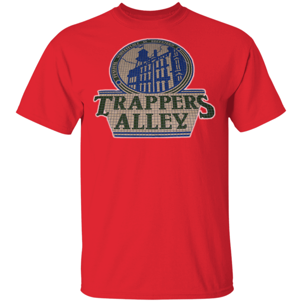 Down with Detroit Vintage Detroit Trappers Alley Gildan 5.3 oz. T