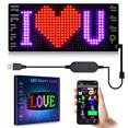 thumbnail image 1 of Programmable Car LED Sign LED Full-color Advertising Screen Ultra-thin Display Screen Custom Text Pattern Animation Display Car, 1 of 4