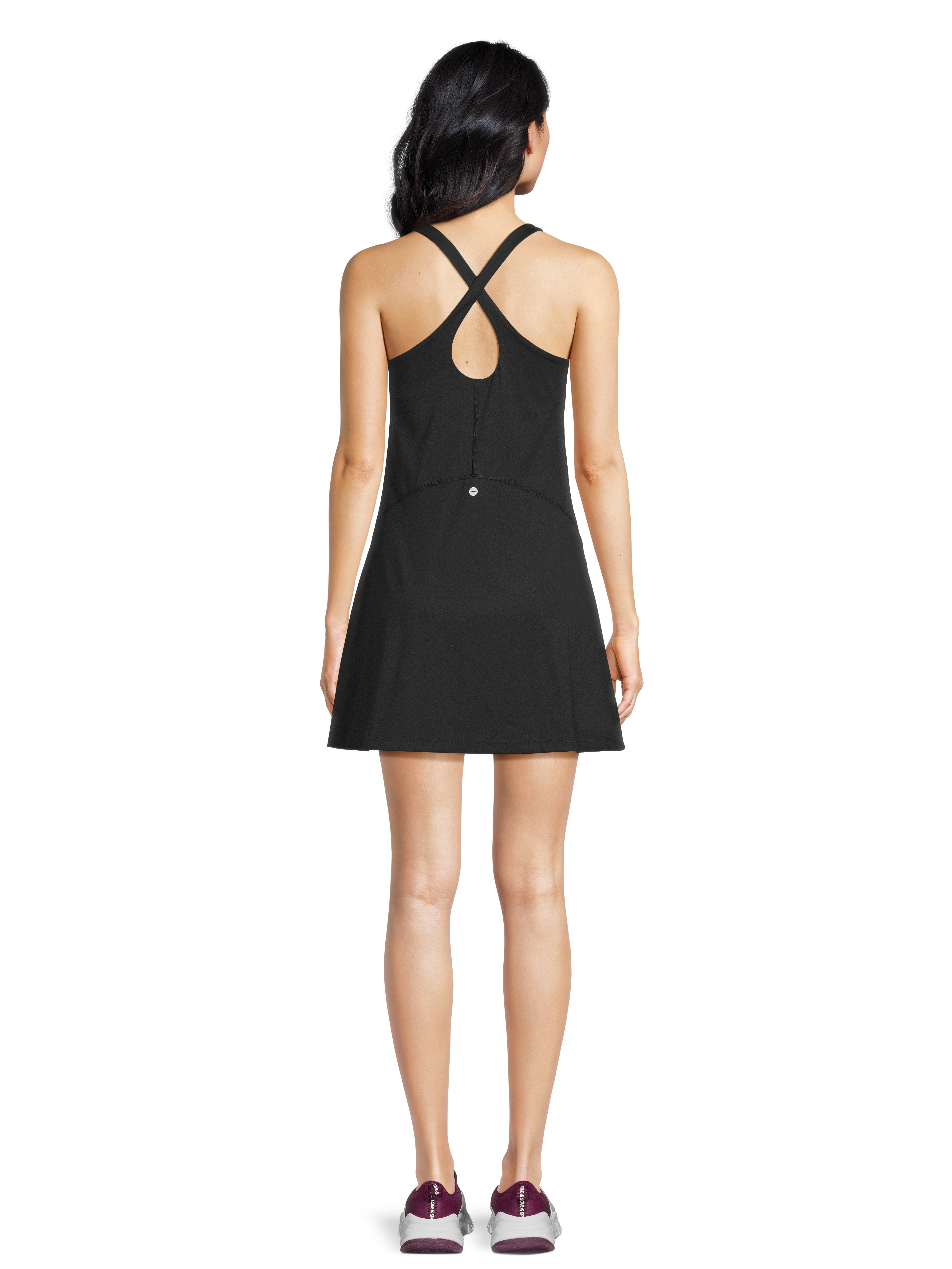 Avia Women's and Women's Plus Active Dress with Built-in Bra