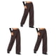thumbnail image 3 of Qarigey Pantalón de poliéster Unisex Casual Transpirable Fácil de combinar Moda Deportes de viaje Pantalón largo Ropa Marrón Type1 NO1, 3 of 6