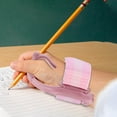 thumbnail image 4 of SLYNSHome Pencil Grip Corrector for Handwriting,Adjustable Anti-Hook Wrist Correctors Pen Holding Trainer Writing Posture Training Gripper Aid Tool - Pink, 4 of 8
