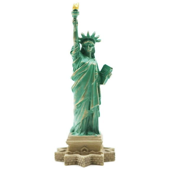 Statue Of Liberty island base 4 inches tall