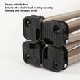 thumbnail image 3 of Portable Camping Table Chairs Set, 330.7lb Load Bearing Camping Table Chairs Set Folding Aluminum Alloy Multifunctional  for Picnic, 3 of 7