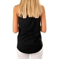 thumbnail image 2 of Dellytop Women's Cami Tank Top Summer Sleeveless Plain Pocket T Shirts, 2 of 2