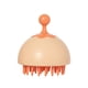 thumbnail image 3 of Bewildely Cepillo de masaje de champú para el cuero cabelludo de silicona de mano, masajeador de pelo para ducha, cepillo de limpieza, cepillo Juegos de accesorios de baño Naranja, 3 of 6