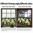thumbnail image 7 of Stained Glass Window Film, Flower Static Cling Window Privacy Film Decorative UV Sun Blocking Non-Adhesive Glass Window Covering for Home Bathroom, 7 of 7