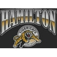 thumbnail image 2 of CFL Hamilton Tiger Cats Logo Chromé Noir Grand T-Shirt, 2 of 4