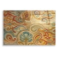 thumbnail image 1 of Epic Art 'Antique Paisley' by Silvia Vassileva, Acrylic Glass Wall Art, 24"x16", 1 of 3