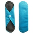 thumbnail image 4 of Aslana 6-Pack Women Cloth Menstrual Sanitary Pads with Wings. Reusable & Washable. 3 Sizes Available for Overnight Heavy flow, Daily flow or Pantyliner., 4 of 5