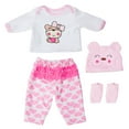 thumbnail image 2 of Uutvery 18 Inch Doll Clothes Set, Soft Elastic Fabric Easy Dress Up Outfit for Doll, Christmas Holiday Party Wear Gift, 2 of 7