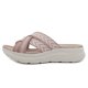 thumbnail image 5 of Sandalias de playa casuales para mujer con soporte para el arco y correa cruzada para el verano, 5 of 9