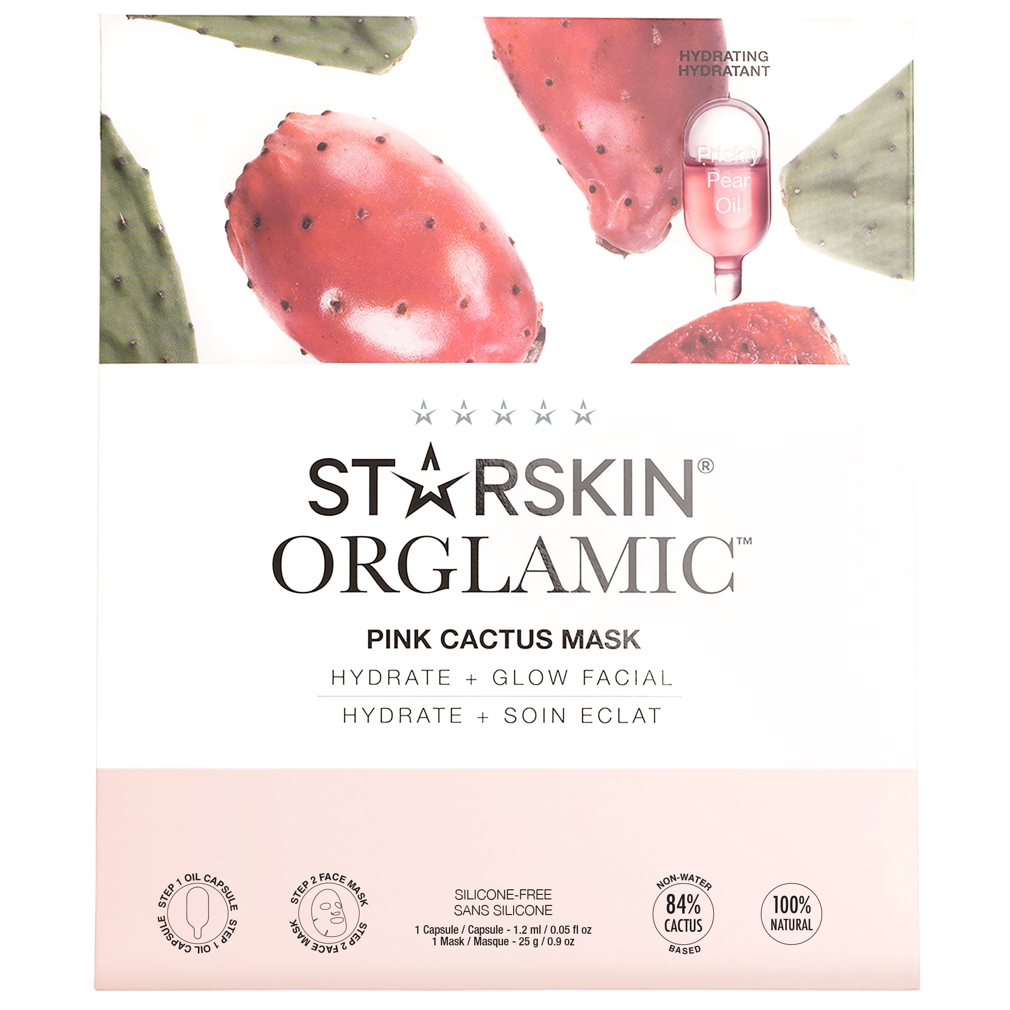 Starskin Pink Cactus Face Mask, 1.4 oz