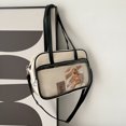 thumbnail image 3 of Bolso de hombro para mujer Bolso bandolera de gran capacidad Bolsos de hombro de viaje de cuero PU FLhrweasw Nuevo, 3 of 9