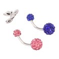 thumbnail image 4 of Anneaux de Ventre en Strass, 3pcs Strass Strass en Alliage Strass Strass Strass Strass Goujons Nombril Construits pour la Précision, 4 of 8