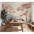 thumbnail image 5 of Landscape Wallpaper Wall Mural - Pastel Horizon by Water, 5 of 5