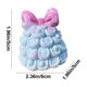 thumbnail image 4 of Puntoco Juguete antiestrés con forma de piña, juguete sensorial de espuma suave con purpurina para aliviar la ansiedad, ideal para la oficina o el hogar, diseño liviano y portátil, 4 of 5