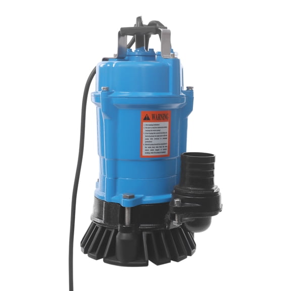 Water Pump, Dirty Water Pump, Sewage Pump, 550W Powerful Stainless Steel, Blue, American Standard, Submersible for Industrial Basement, Pool, Pond, Sump, Irrigation, Effluent Transfer, Flood Removal