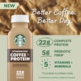 thumbnail image 3 of Starbucks Coffee & Protein, Classic Mocha, 12 fl oz Bottles, (12 Pack) High Protein Iced Coffee​, 3 of 7