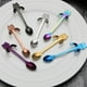 thumbnail image 2 of 1pc Cute Cat Spoons Flatware Coffee Drinking Tools Kitchen Gadget, 2 of 5